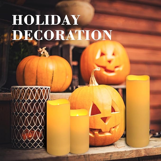 fclayvts 72-Pack LED Flameless Candles with Remote Control -Flickering Flameless Candles-Remote Timer Perfect for Wedding Parties, and Special Occasions(Three Sizes)