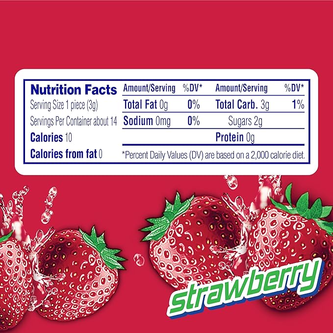 Mentos Chewy Mint Candy Roll, Strawberry Mint Candies, 14 Pieces Per Roll, 15 Count Party Pack