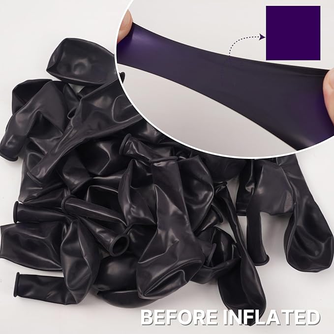 PartyWoo Dark Purple Balloons 85pcs Different Sizes of 18 12 10 5 Inch Royal Purple Balloon Arch Kit Garland for Birthday Baby Shower Graduation Anniversary Bachelorette Party Decorations Purple-Y16