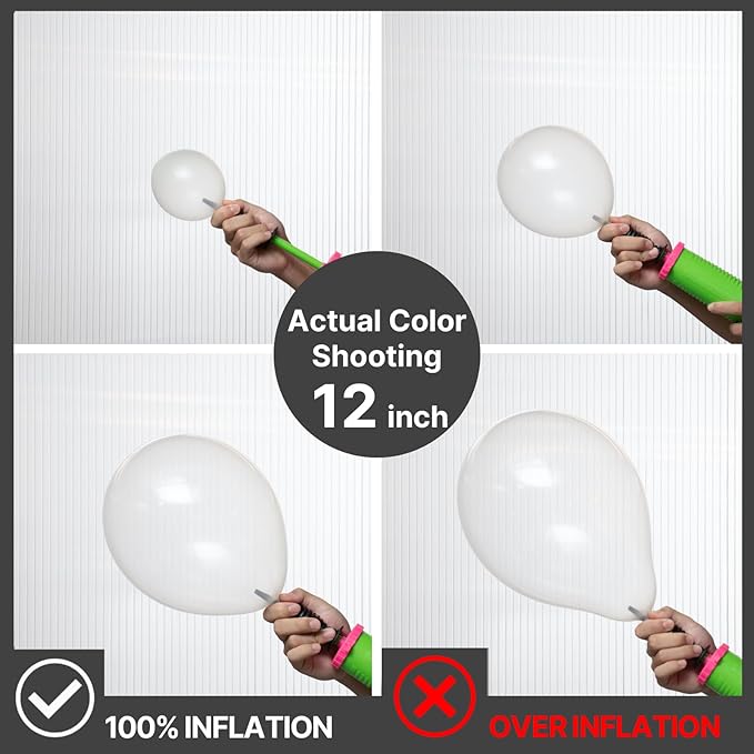 PartyWoo Clear Balloons 85pcs Different Sizes of 18 12 10 5 Inch Transparent Balloon Arch Kit for Graduation Wedding Baby Shower Bridal Shower Anniversary Birthday Party Decorations Clear-Y2