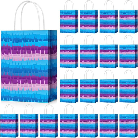 Epakh 36 Pcs Video Game Goodie Bags Anime Video Game Gift Bags with Handle Gamer Theme Party Supplies for Kids Boys Girls Gaming Themed Birthday Party Favors