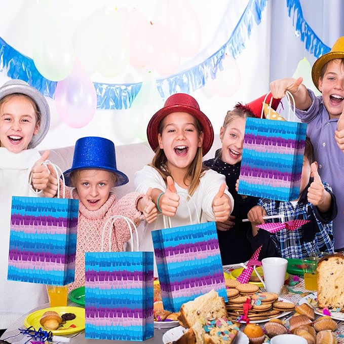 Epakh 36 Pcs Video Game Goodie Bags Anime Video Game Gift Bags with Handle Gamer Theme Party Supplies for Kids Boys Girls Gaming Themed Birthday Party Favors