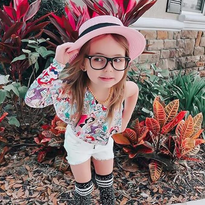 SUNOVELTIES 12 Pack Black Pretend Play Glasses Bulk, Boys Girls Birthday Party Favors No Lens Frame Fake Glasses